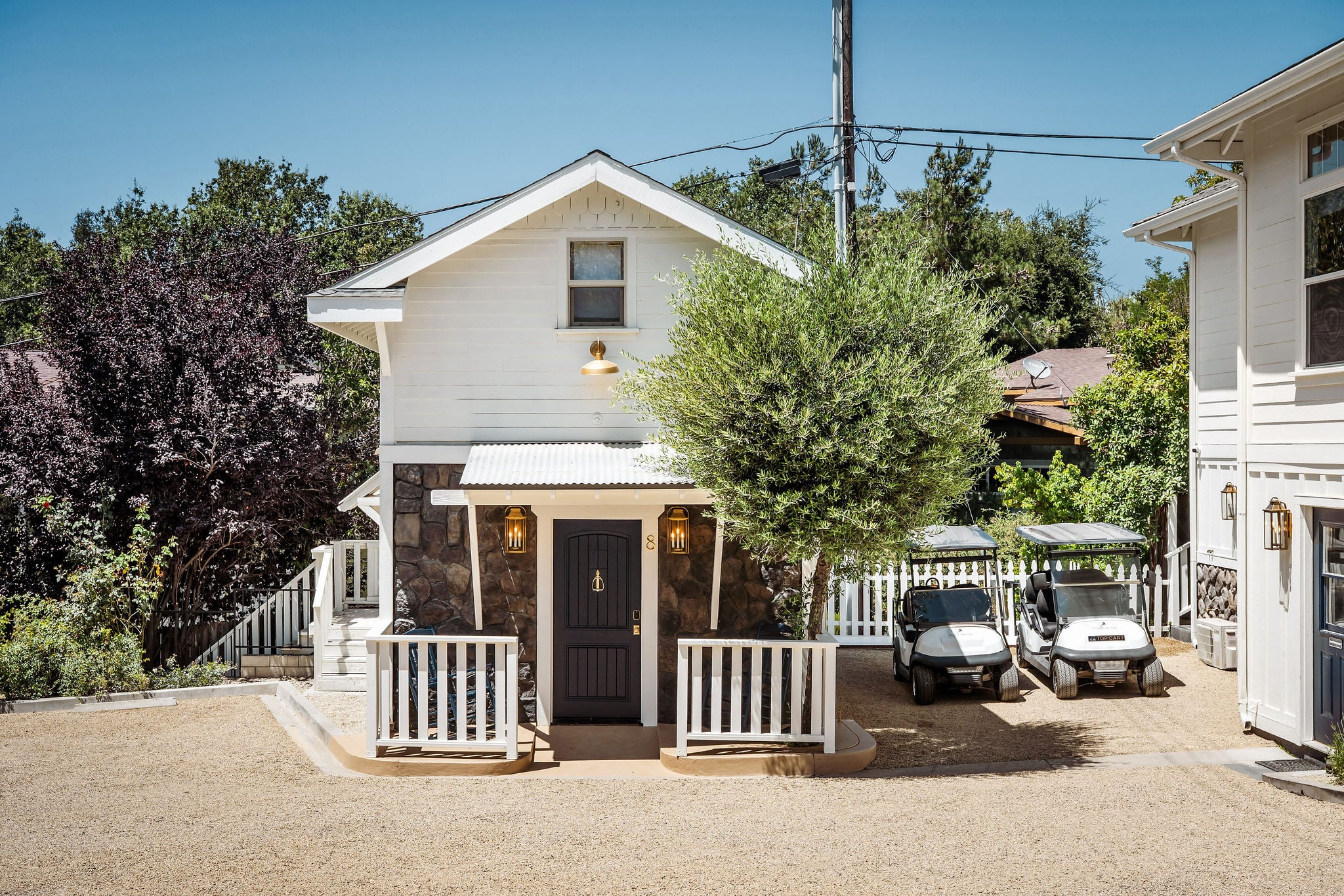 Bungalow 8, a King bungalow with private entrance at The Polo House