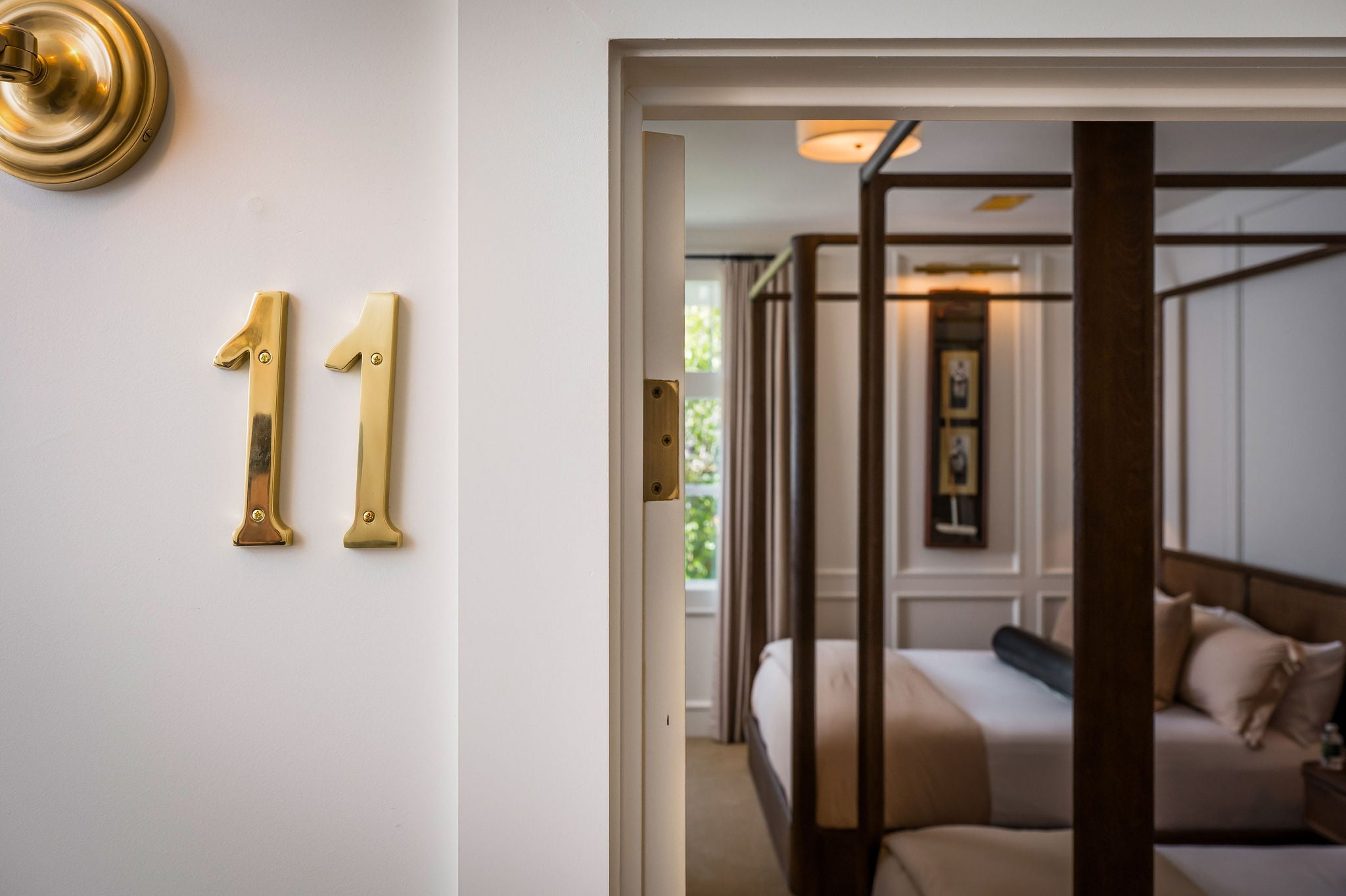 Room 11, a two Queen room at The Polo House